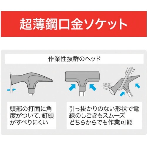 JEFCOM チャンネルソケットハンマー