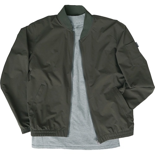 カジメイク 6860 ストレッチブルゾン カーキ