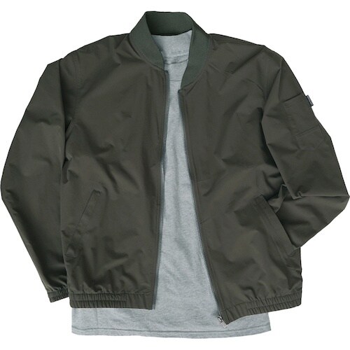 カジメイク 6860 ストレッチブルゾン カーキ