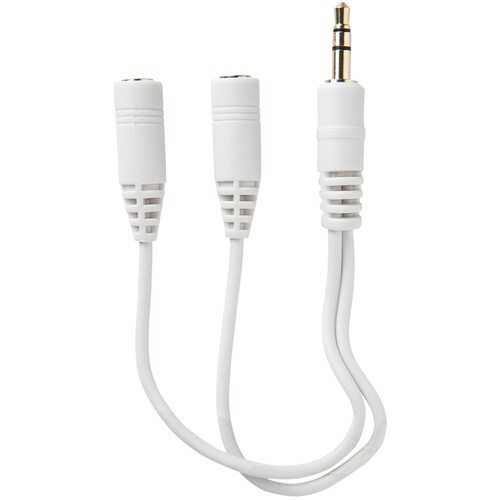 YAZAWA 2分配オーディオコード 白