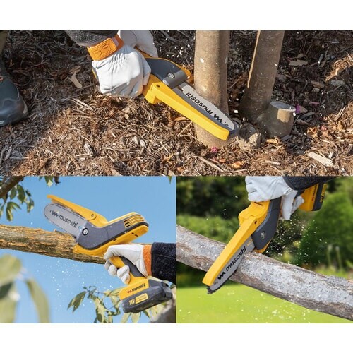 musashi 充電式ハンディチェーンソー