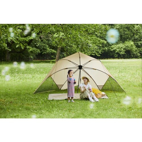 IRIS 538568 ワンタッチシェード ベージ