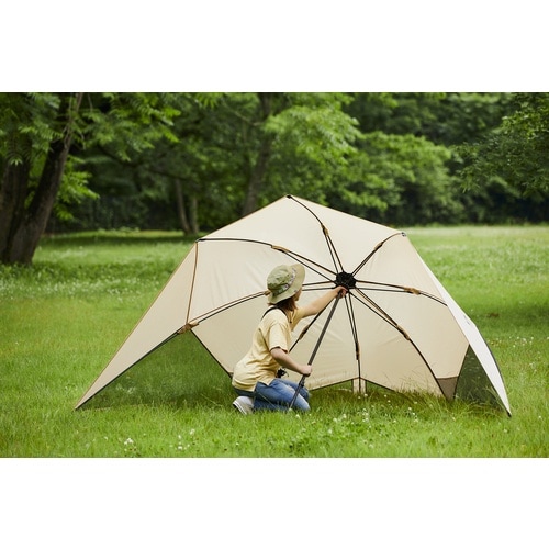 IRIS 538568 ワンタッチシェード ベージ