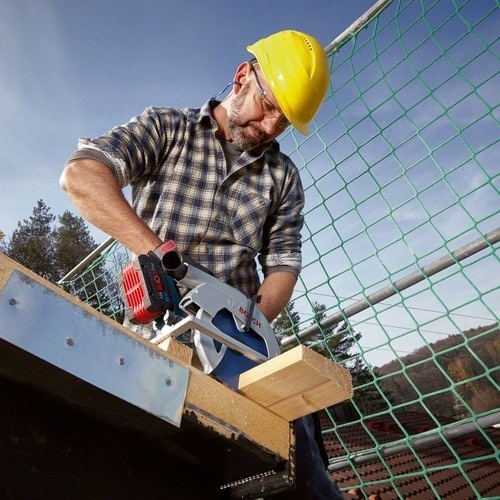 ボッシュ 18Vコードレス丸のこ+バッテリー2個充