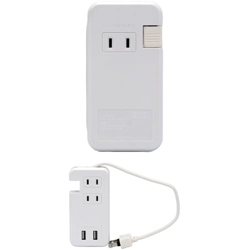 緑十字 USB電源タップ(AC3個/Type−Aポ