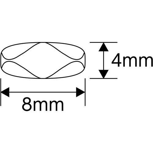 緑十字 ボールチェーン用コネクター 2.5mmΦ用