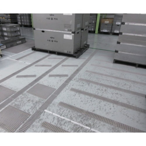 真和工業 μデッキパネル低摩擦タイプ(グレー)