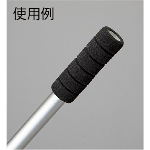 緑十字 スポンジカバー 黒 全長約120mm(対応