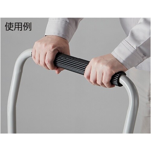 緑十字 ゴムパイプカバー 黒 内径25mmΦ 全長