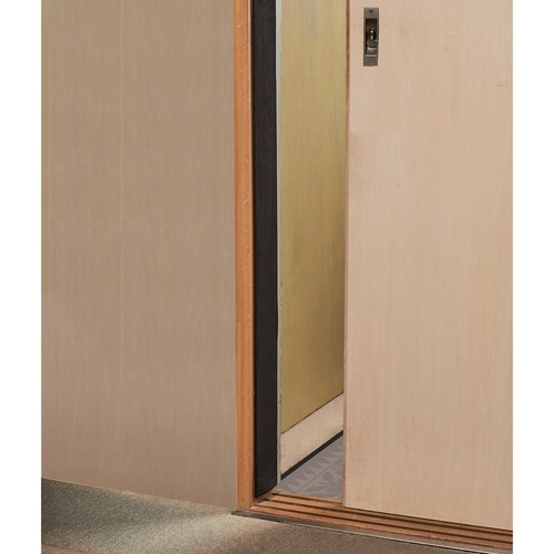 緑十字 スポンジゴム(粘着テープ付) 黒 30×1