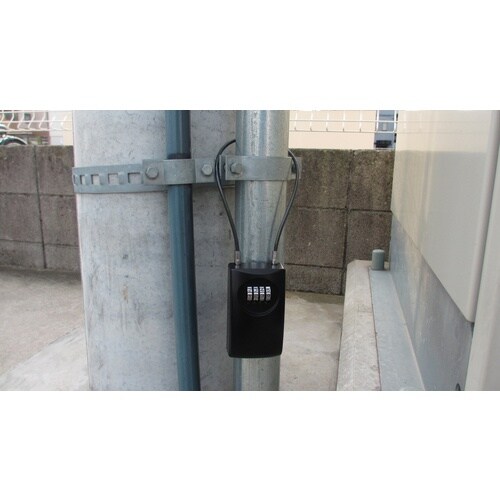 ノムラテック 鍵の収納BOX ワイヤー式キーストッ