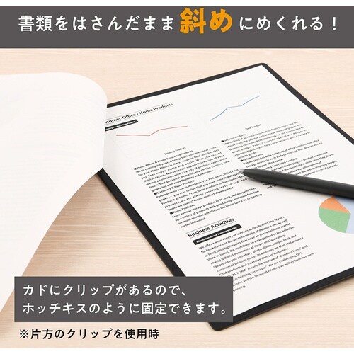 ナカバヤシ マグネットクリップボード カドップ ホ