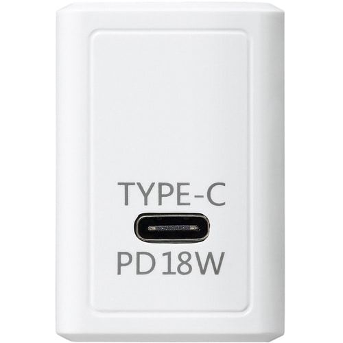 YAZAWA USBアダプター1ポートPD18Wホ