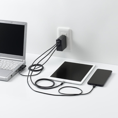 YAZAWA USBアダプター USBアダプター3