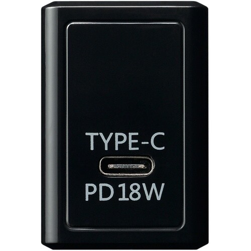 YAZAWA USBアダプター1ポートPD18Wブ