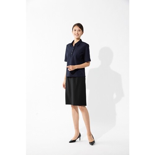 アイトス レディース半袖エコポロシャツAZ5001