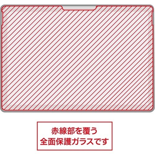 ナカバヤシ Surface Pro7用 ガラスフィ