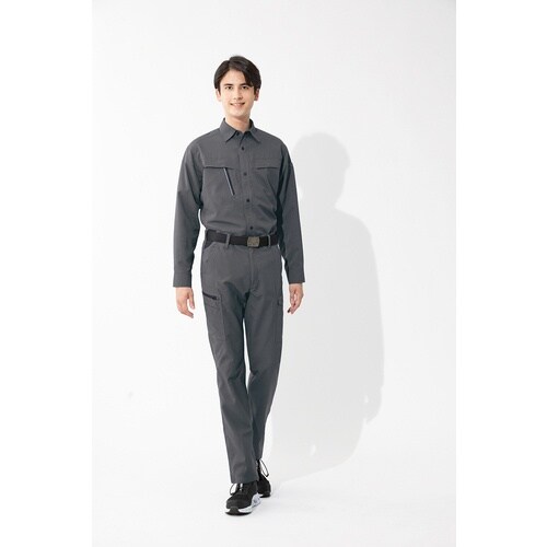 アイトス 長袖シャツ(男女兼用)AZ4135 高通