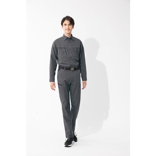 アイトス 長袖シャツ(男女兼用)AZ4135 高通