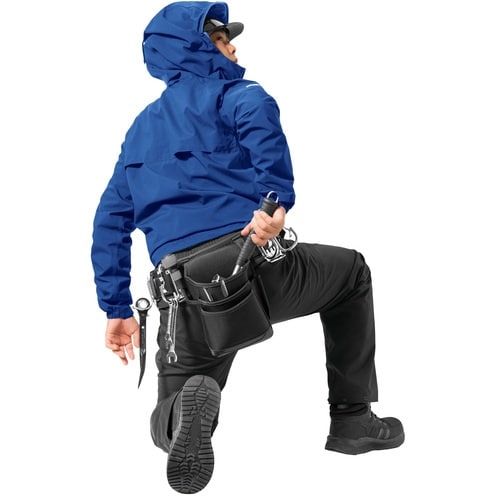 Makku フレックスフィットレインスーツ ブルー