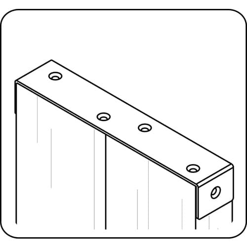 DAIDOHANT 2×4サポート コの字型 タイ