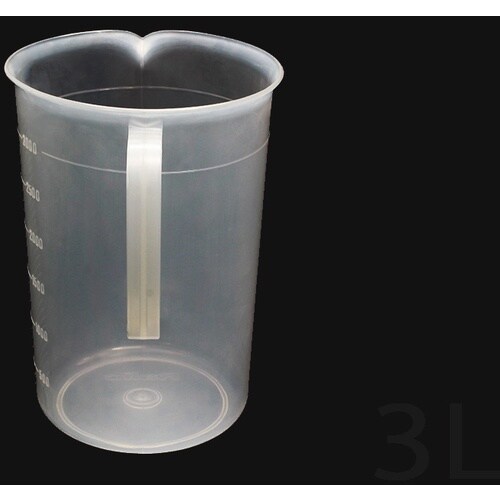 KOKUGO PPビーカー PPビーカー 3L 手