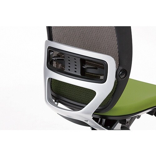 NAIKI ワークチェアー YE型/背:ブラック