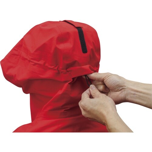 前垣 レインウェア プラトーレインジャケット レッ