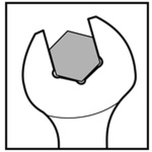 JTC 9PCS ノンスリップギアレンチセット