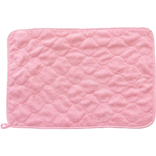 オカ バスマット 足ふきマット ピンク