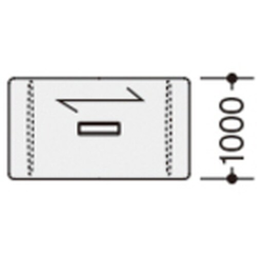 NAIKI ミーティングテーブル(縦配線 KDF型