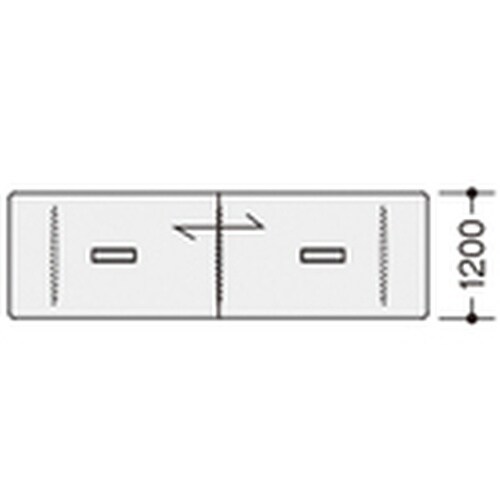 NAIKI ミーティングテーブル(配線付 KDF型