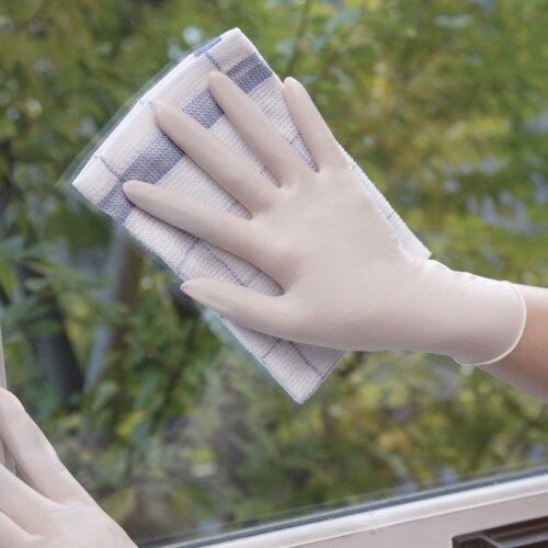 クイン クイン 天然ゴム手袋 スリム箱(50枚入)