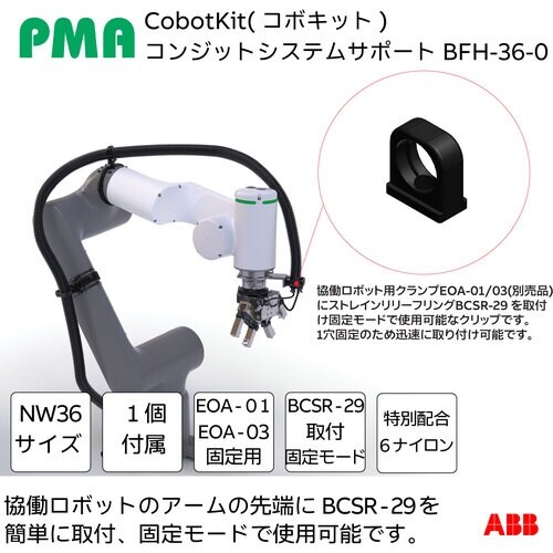 PMA 協働ロボット用ケーブル保護キット Cobo