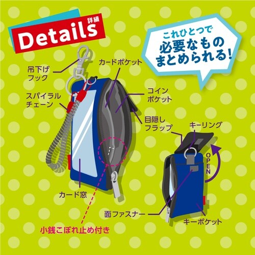 ソニック ピタットパス カードケース スパイラルキ