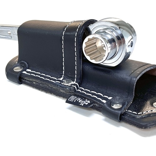 ベストツール 極匠 黒染め牛床革 ラチェット+モン