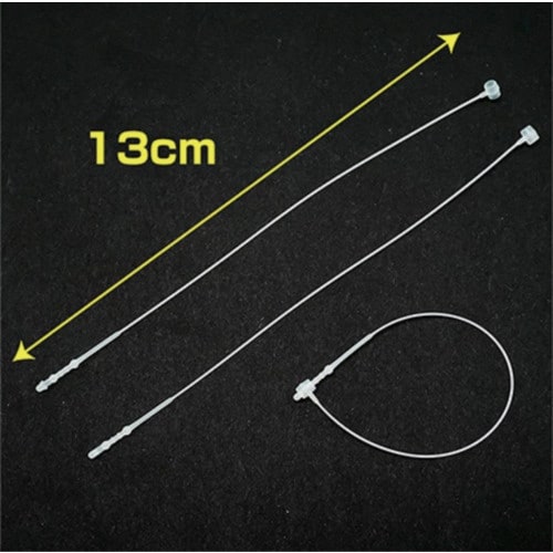 ジャストCorp. タグファスナー 吊るし紐 PP