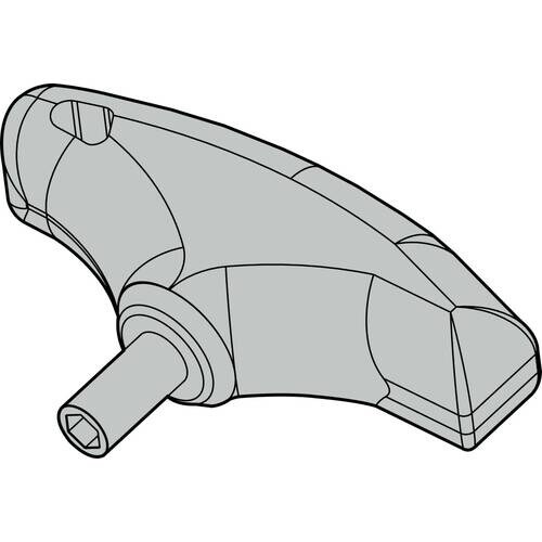 セコ レンチ用Tハンドル 1/4
