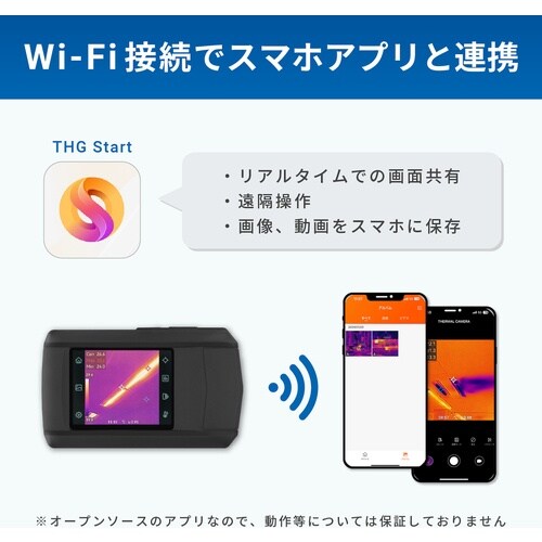 A&D コンパクトサーマルカメラ デジタルマルチメ