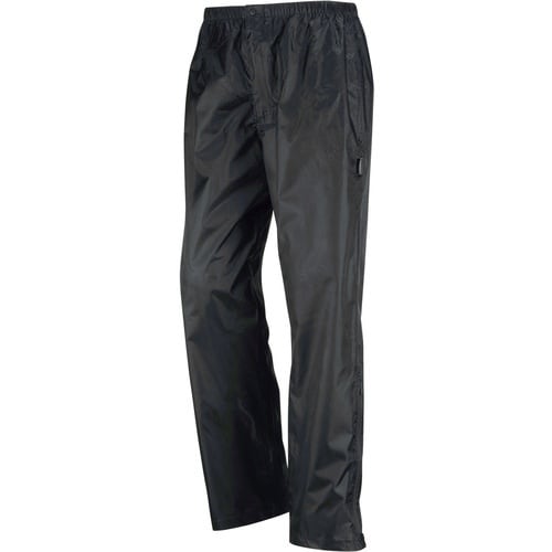 カジメイク 3223 軽量前開きレインパンツ ブラ