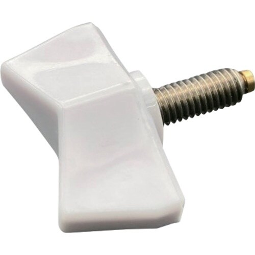 ラクテム ナイロン蝶ネジ 白 M8−21 真鍮パッ