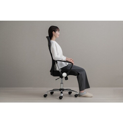 IRIS 108502 メッシュバックチェア ハイ