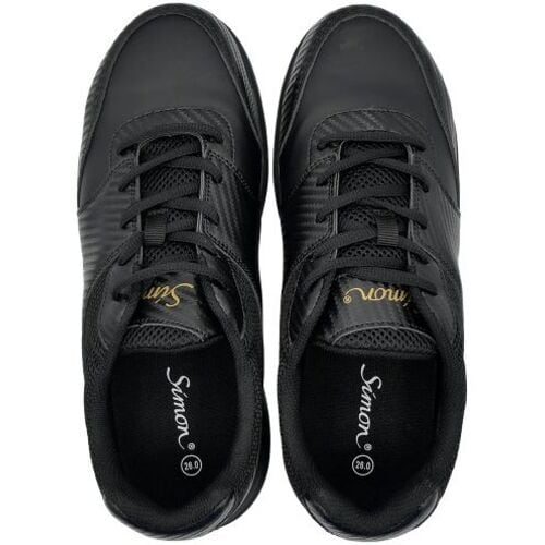 シモン 軽量耐滑プロスニーカー KN111ブラック