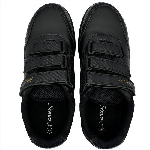 シモン 軽量耐滑プロスニーカー KN118ブラック