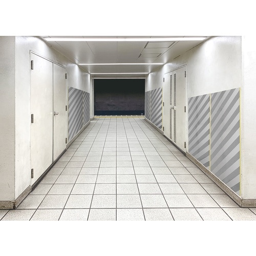 CAR−BOY トラ柄反射クッション平型1mX50