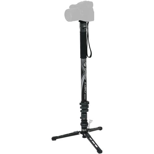 フォトプロ カメラ用 自立式カーボン一脚