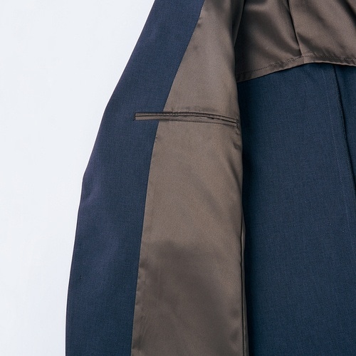 ピエ メンズジャケットAZ630050 ブルーグレ