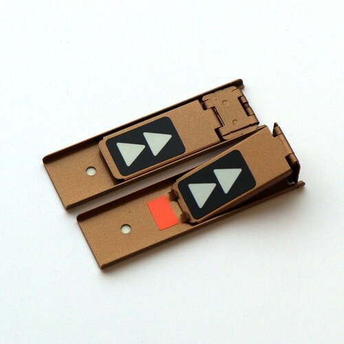 ノムラテック サッシ用簡易補助錠 お知らせマーク付