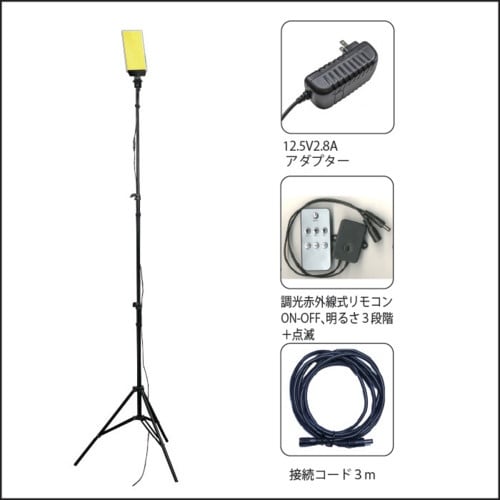 アイガーツール LEDパネルライト 極薄DC12V