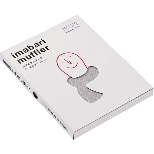 IM 今治マフラー SEASON ライトグレー